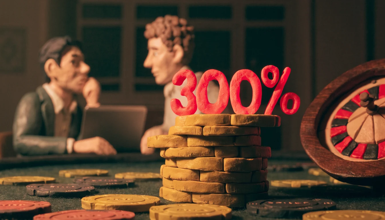 Online-Casino mit 300-%-Bonus: Bedingungen erklärt